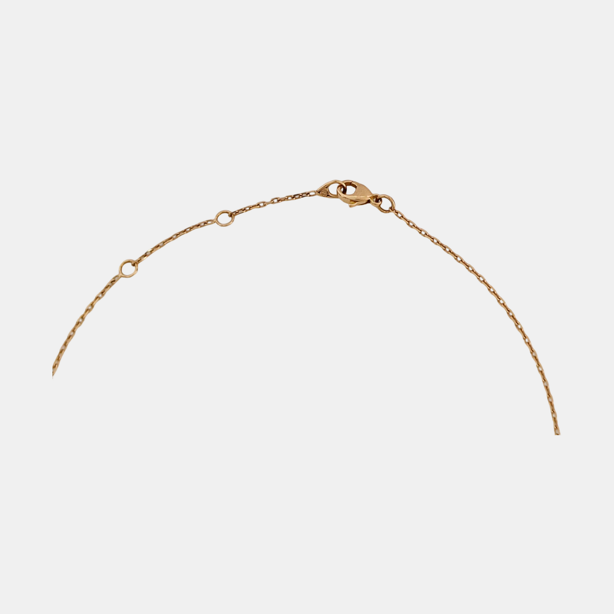 Jeux De Liens 18k Rose Gold Necklace