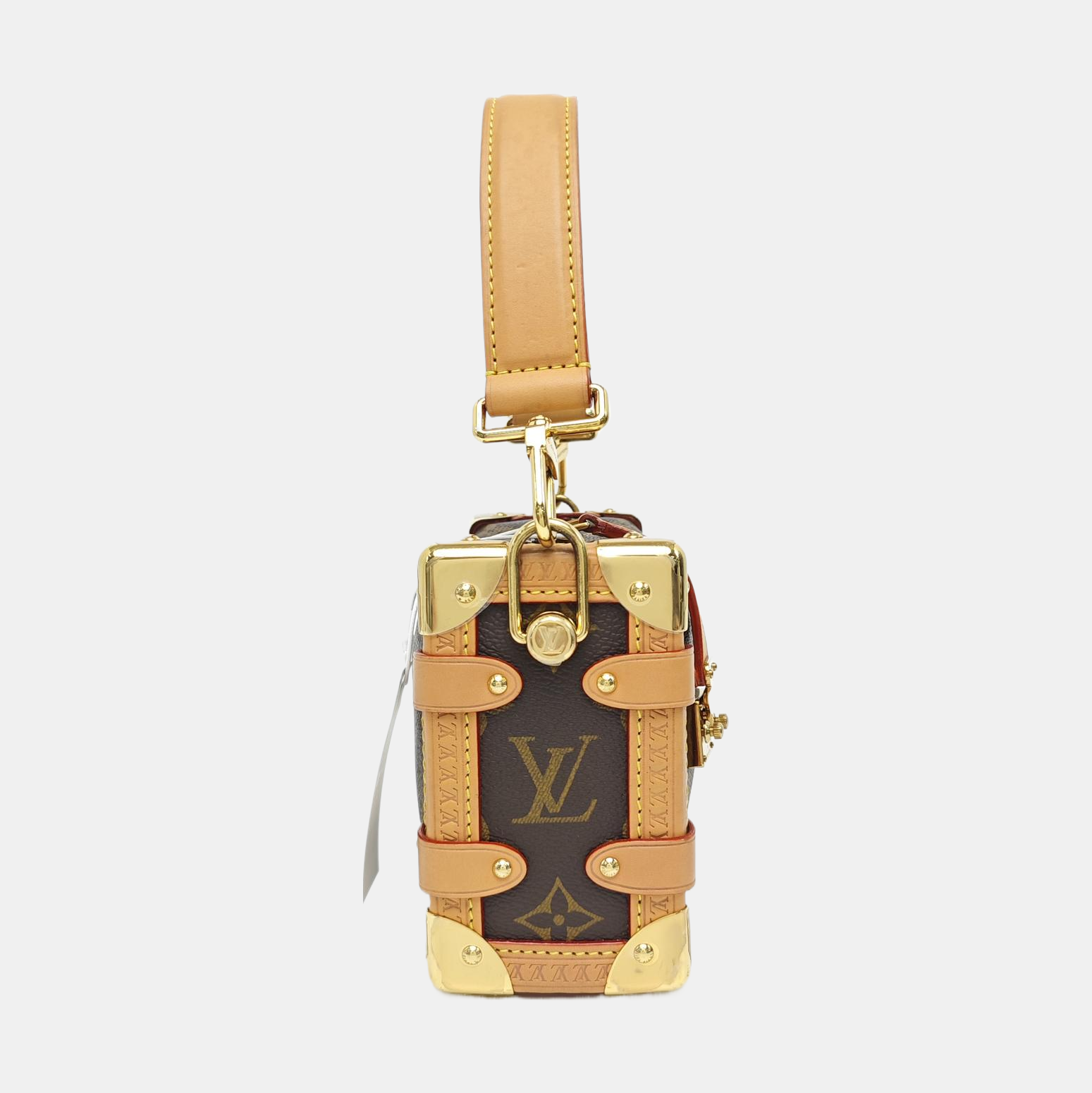 SIDE TRUNK PM Monogram Coated Canvas Brown