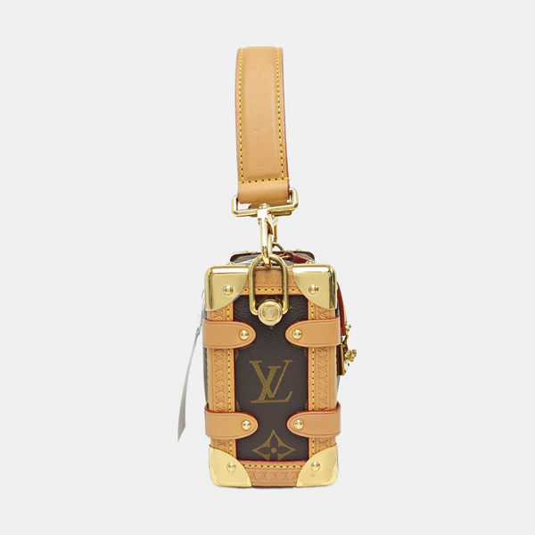 SIDE TRUNK PM Monogram Coated Canvas Brown