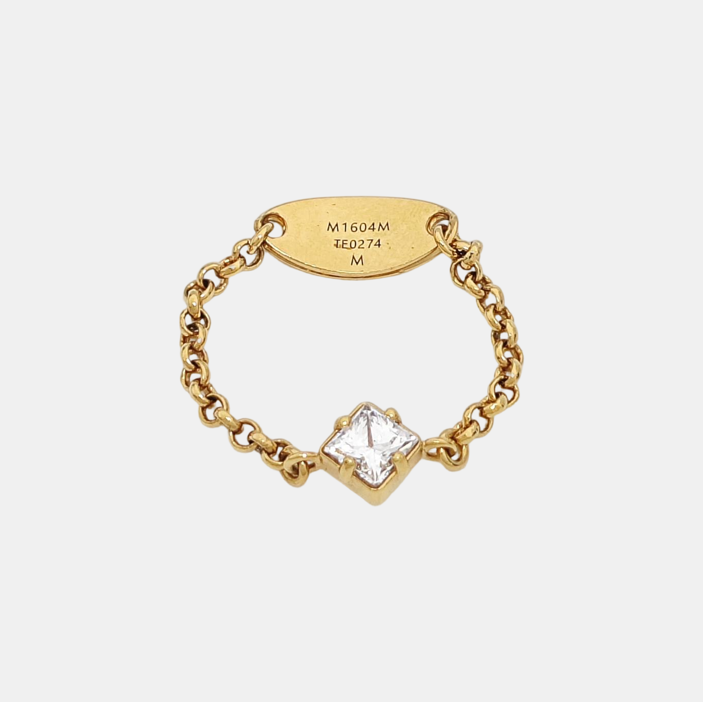 Metal Gold Ring EU 57