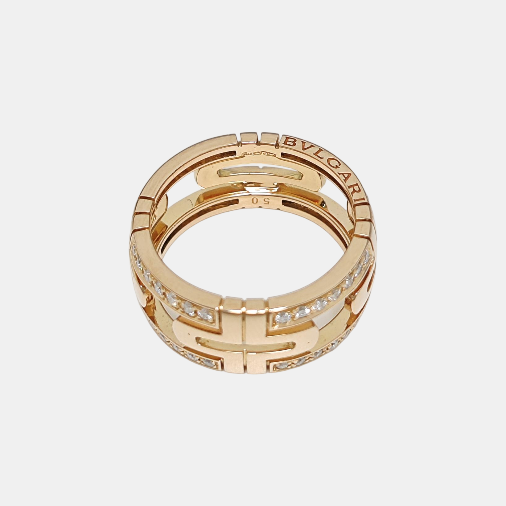 PARENTESI 18k Rose Gold Ring EU 50