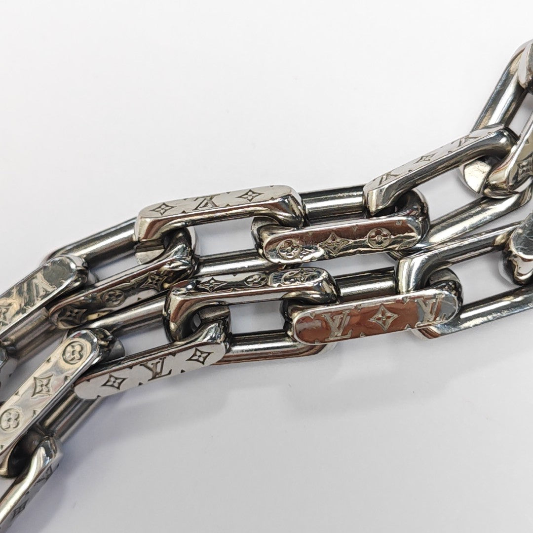 MONOGRAM Metal Silver Bracelet