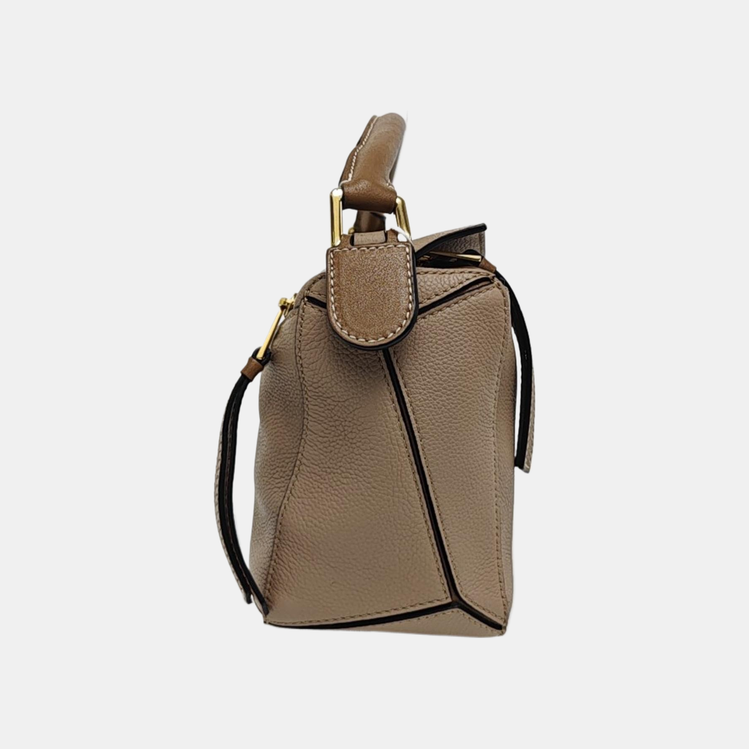 Puzzle Small Calfskin Beige