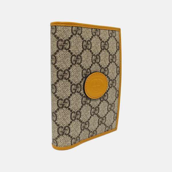 Monogram Coated Canvas Wallet Beige