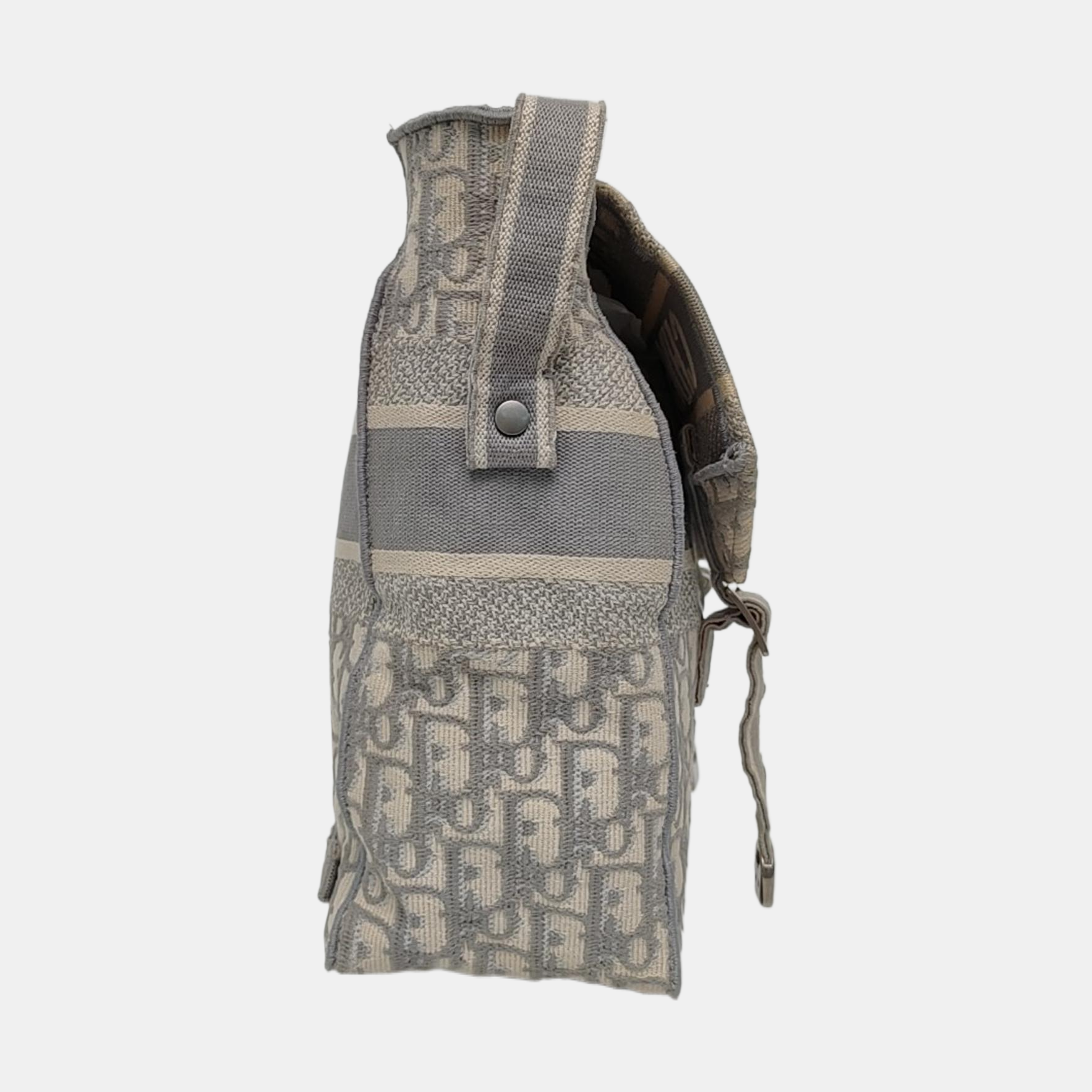 Diorcamp Large Oblique Canvas Gray
