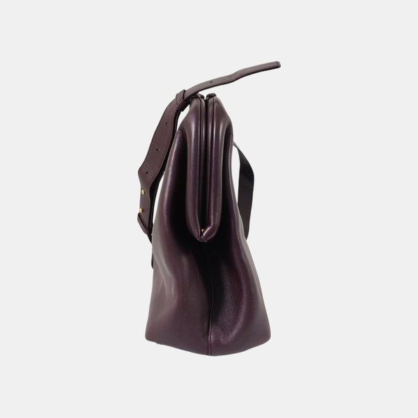 The Triangle Calfskin Purple