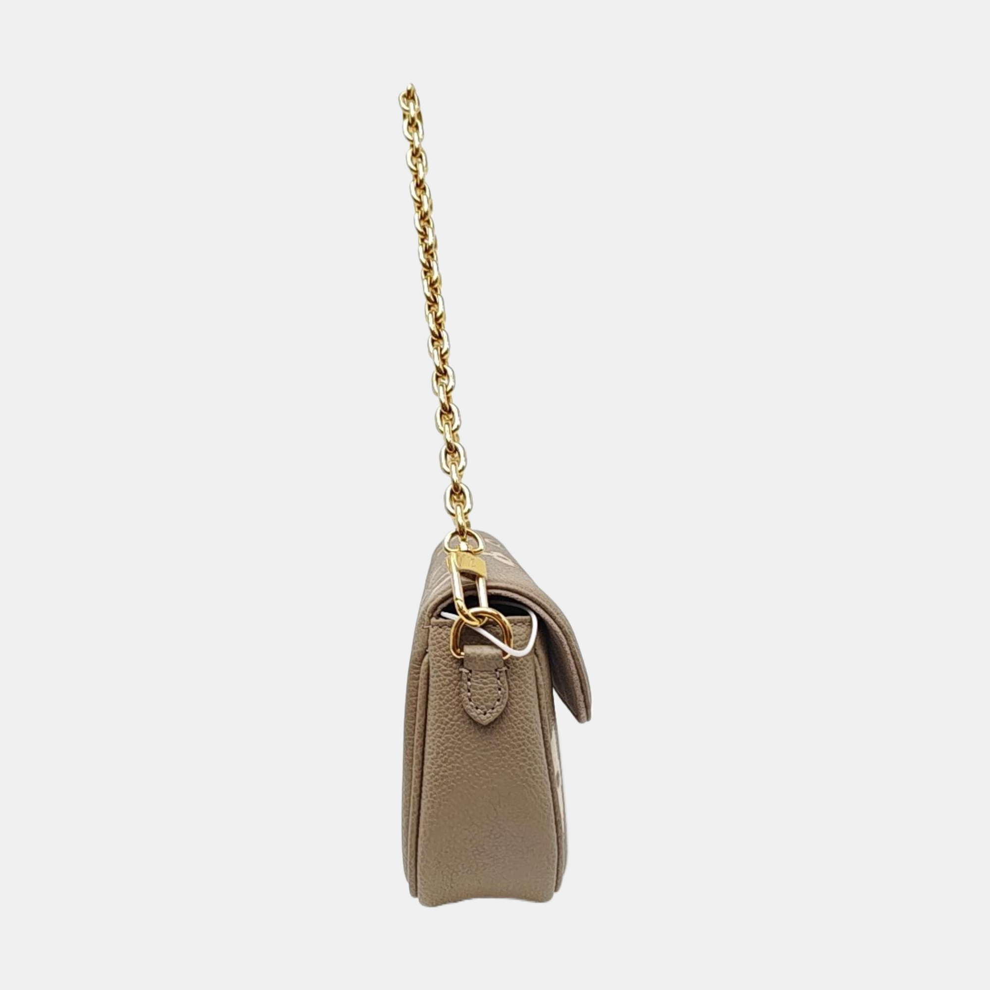 IVY Monogram Calfskin Gray