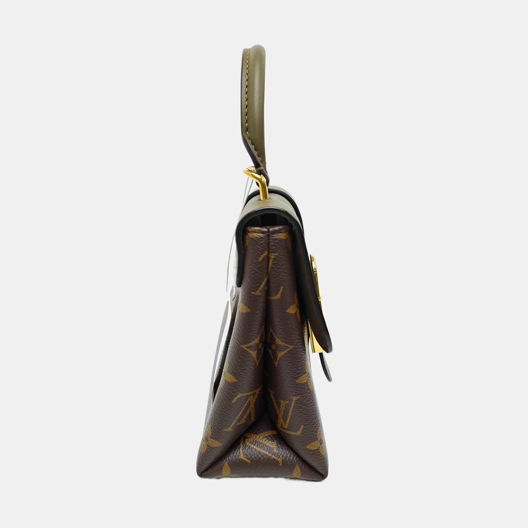 LOCKY BB Monogram Calfskin Green