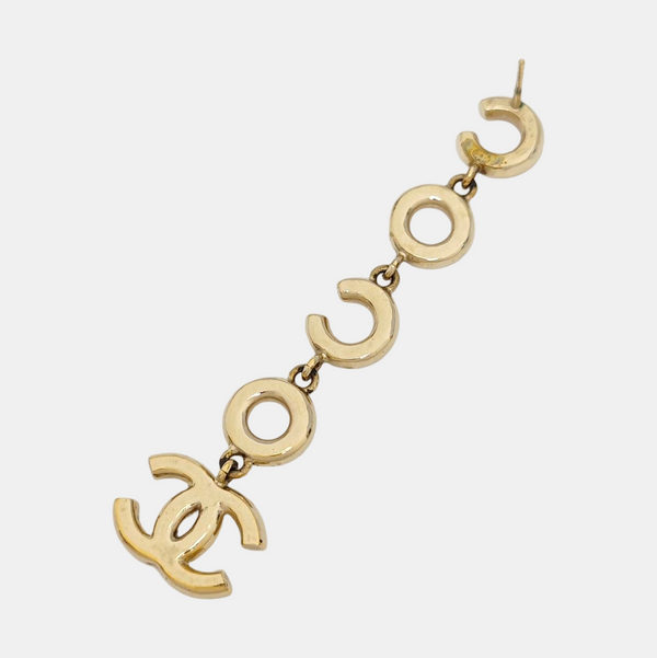 Metal Gold Earrings