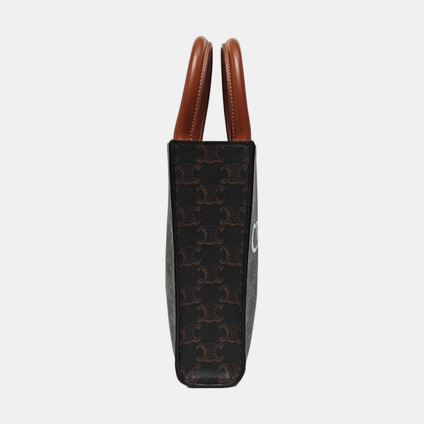 CABAS CELINE Mini Coated Canvas Brown