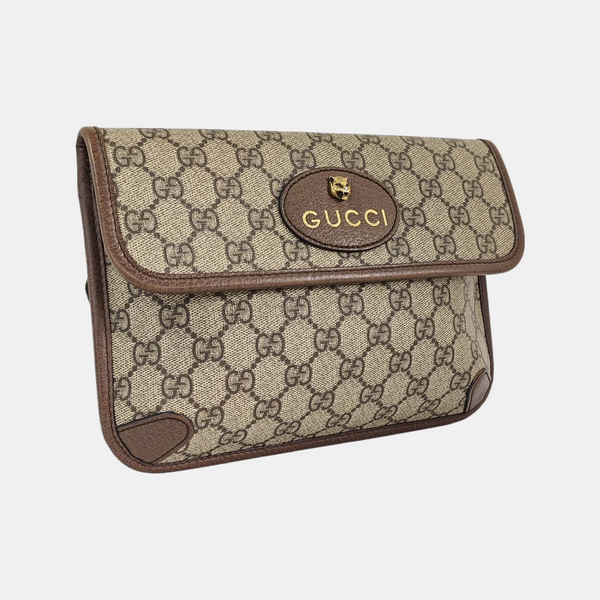 Neo Vintage Monogram Coated Canvas Beige