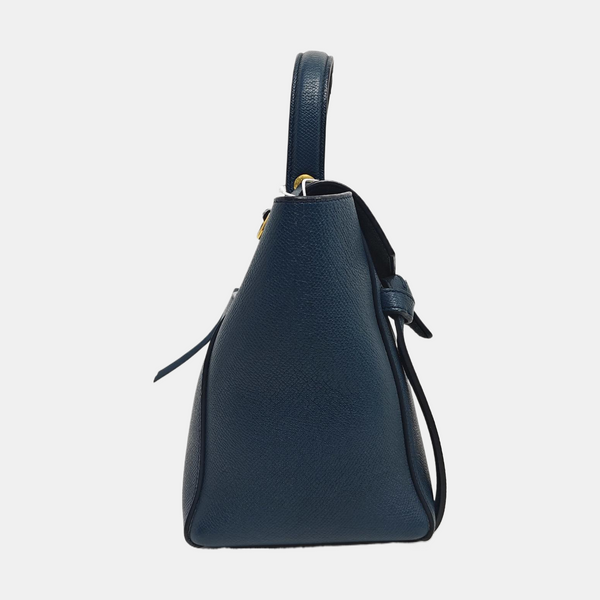 BELT Micro Calfskin Blue