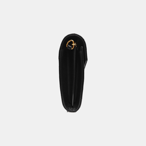 MONOGRAM Medium Chevron Calfskin Black