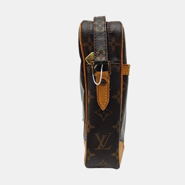 DANUBE Monogram Coated Canvas Brown