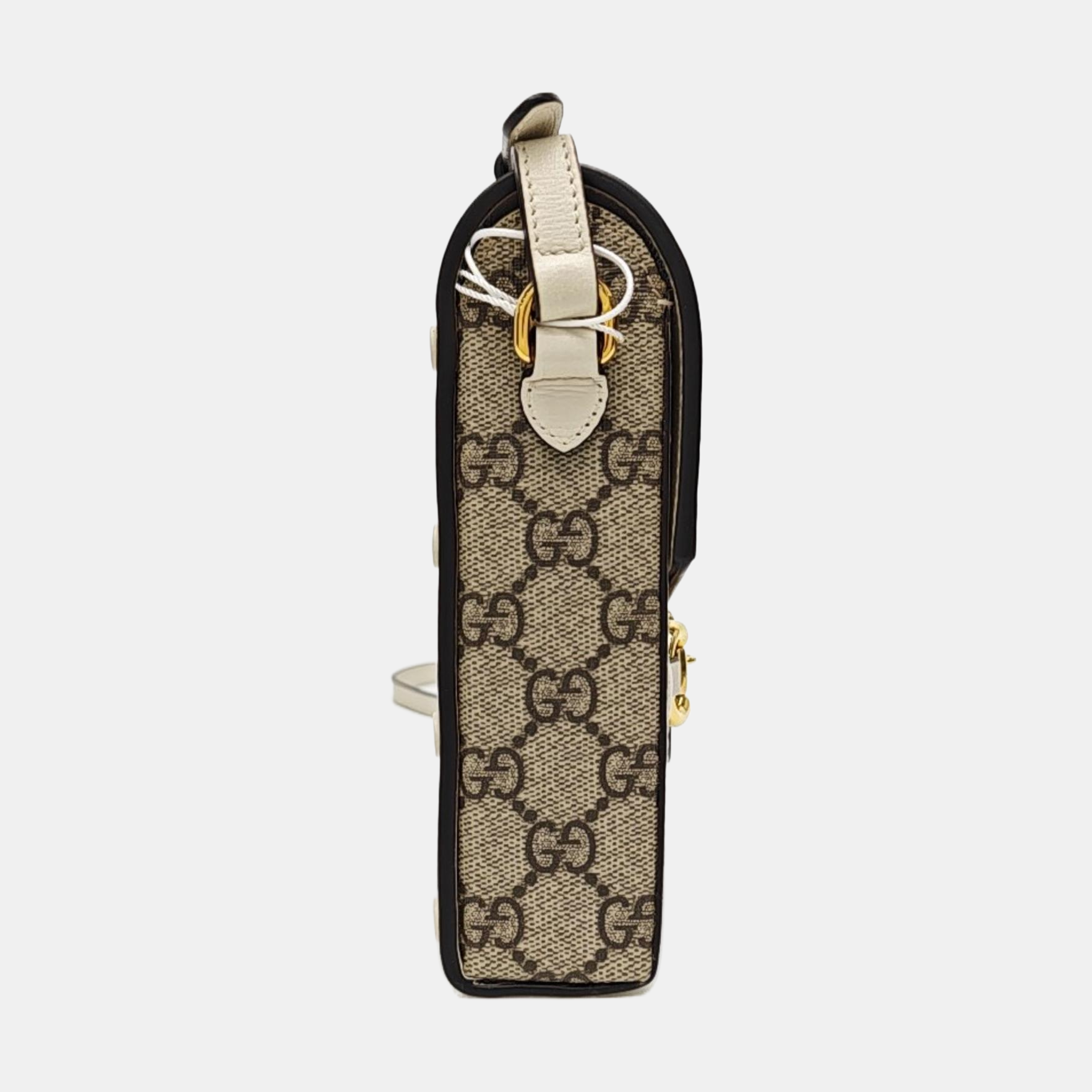 Horsebit 1955 Mini Coated Canvas Beige