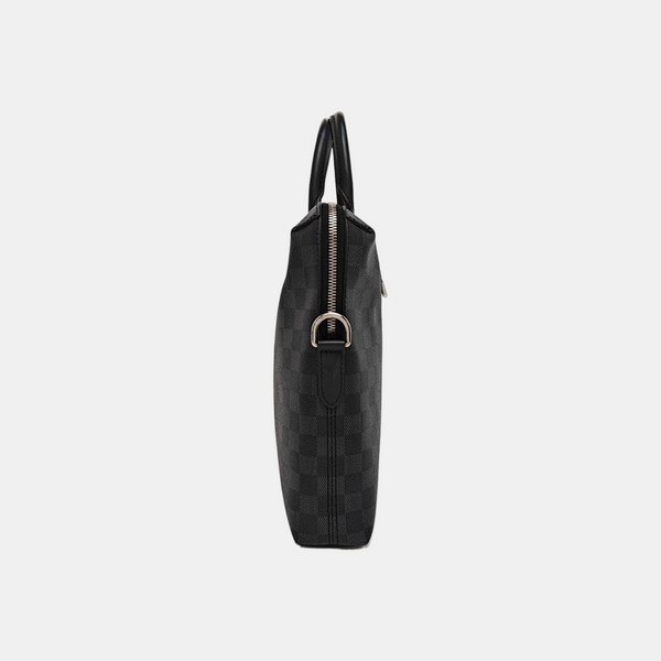 PORTE-DOCUMENTS Damier Graphite Coated Canvas Black