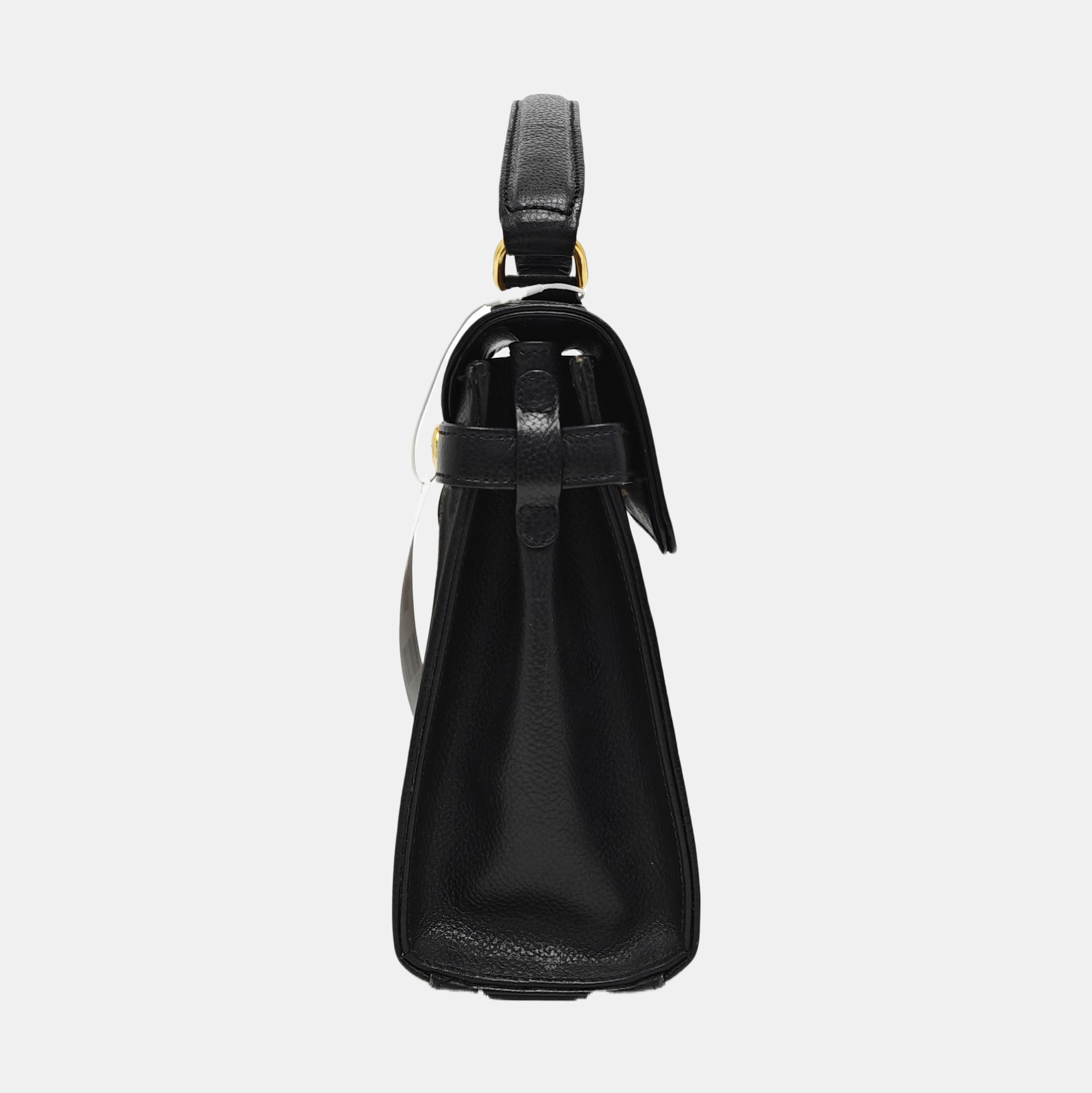Calfskin Shoulder Bag Black