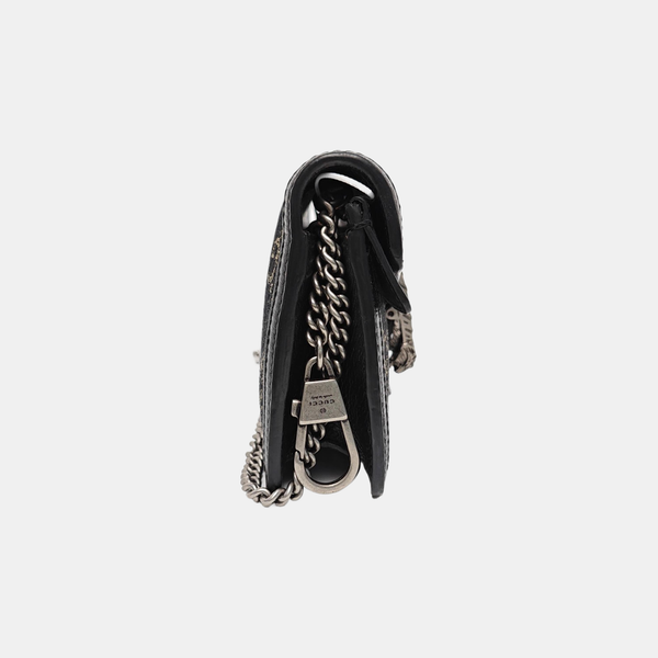 Authenticated pre-owned  Dionysus Super Mini Monogram Denim Black - Shoulder Bag at Looply