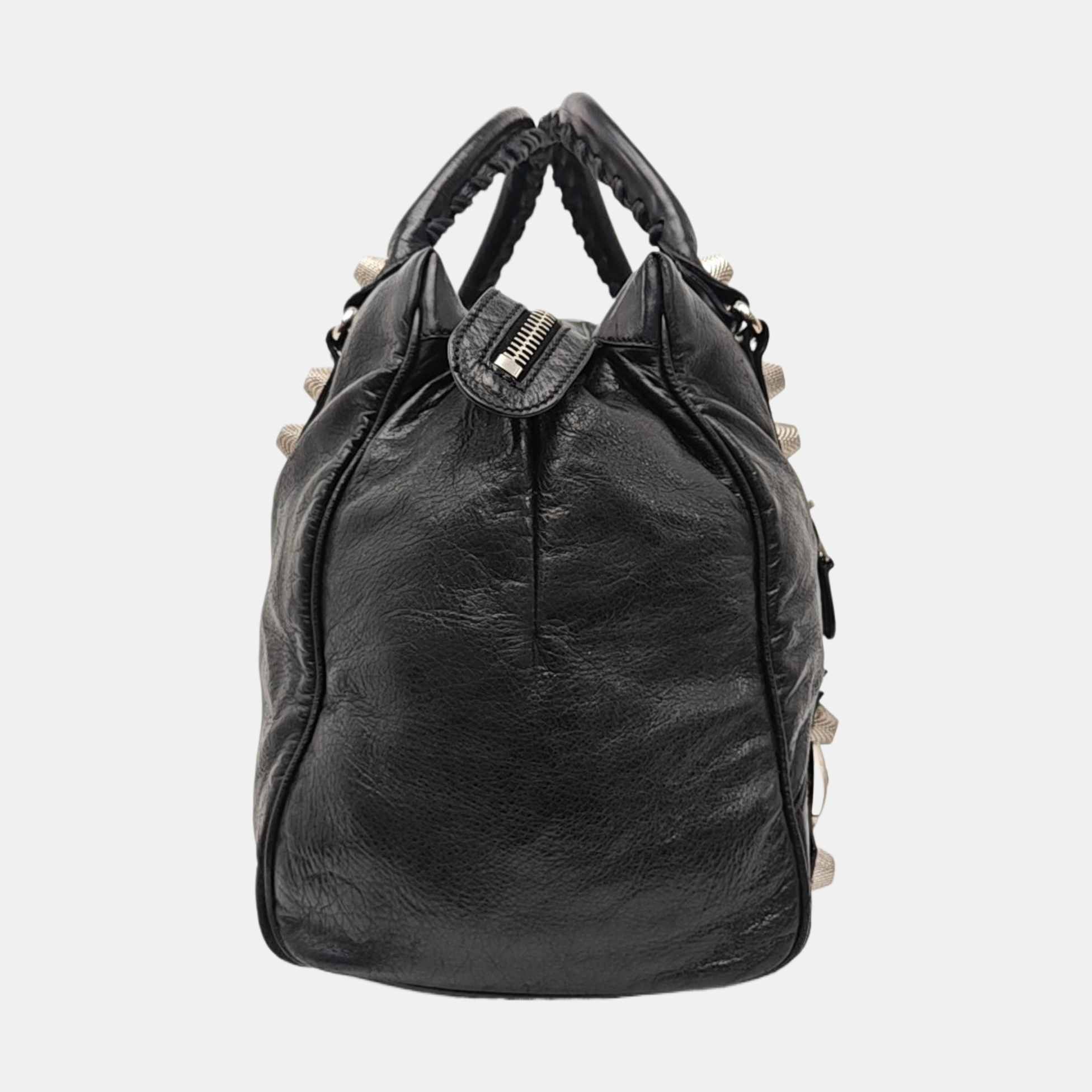 Classic City Medium Lambskin Black