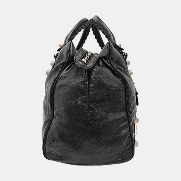 Classic City Medium Lambskin Black