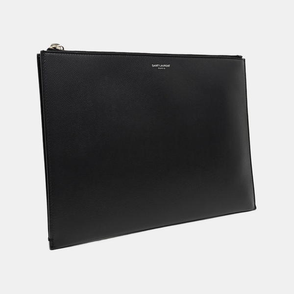 Calfskin Clutch Black