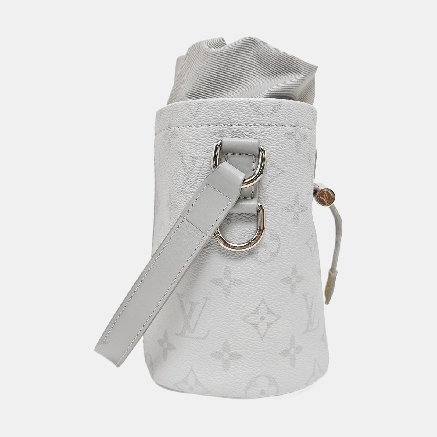 CHALK Monogram Coated Canvas Gray