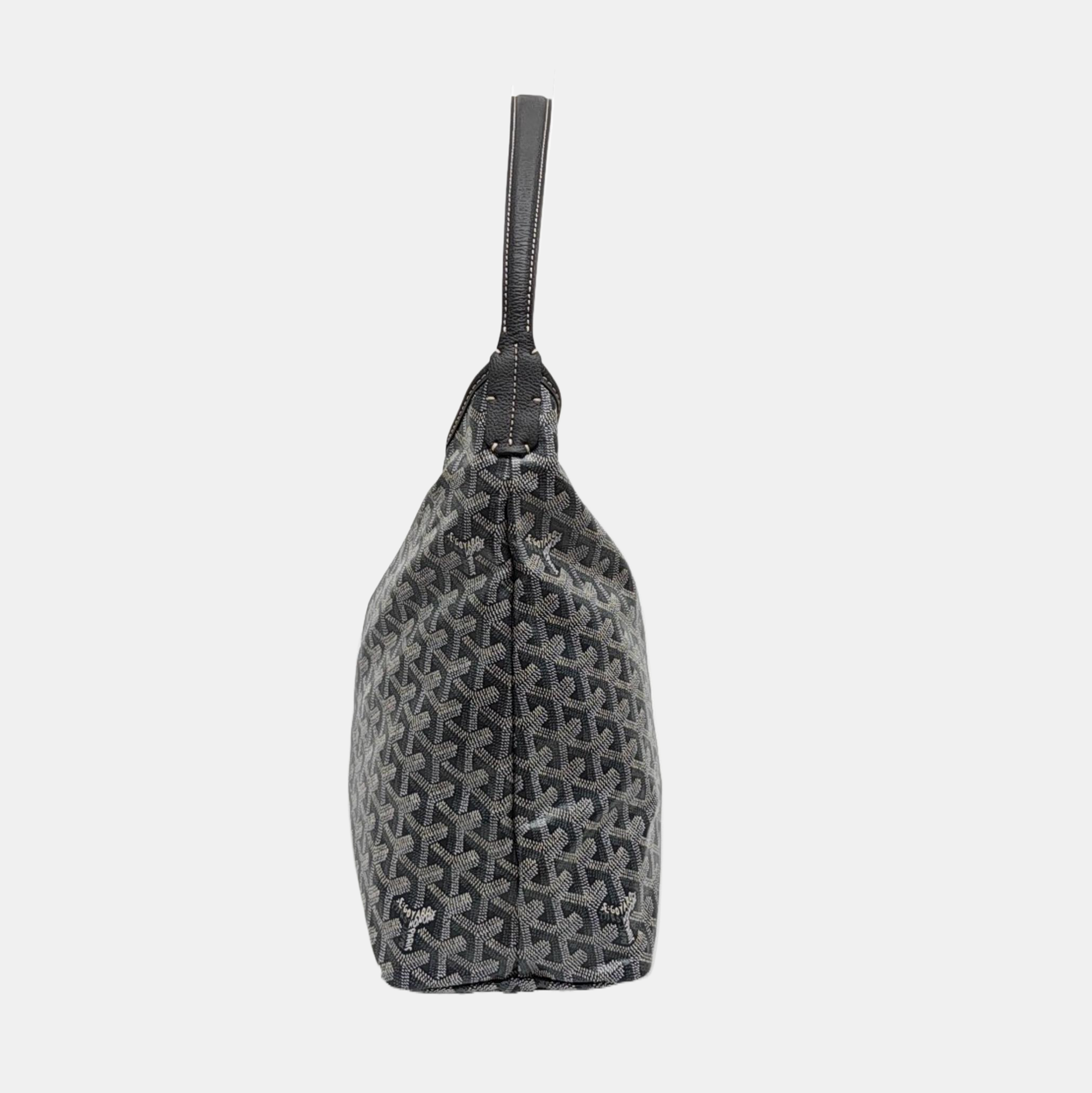 Hobo Coated Canvas Gray