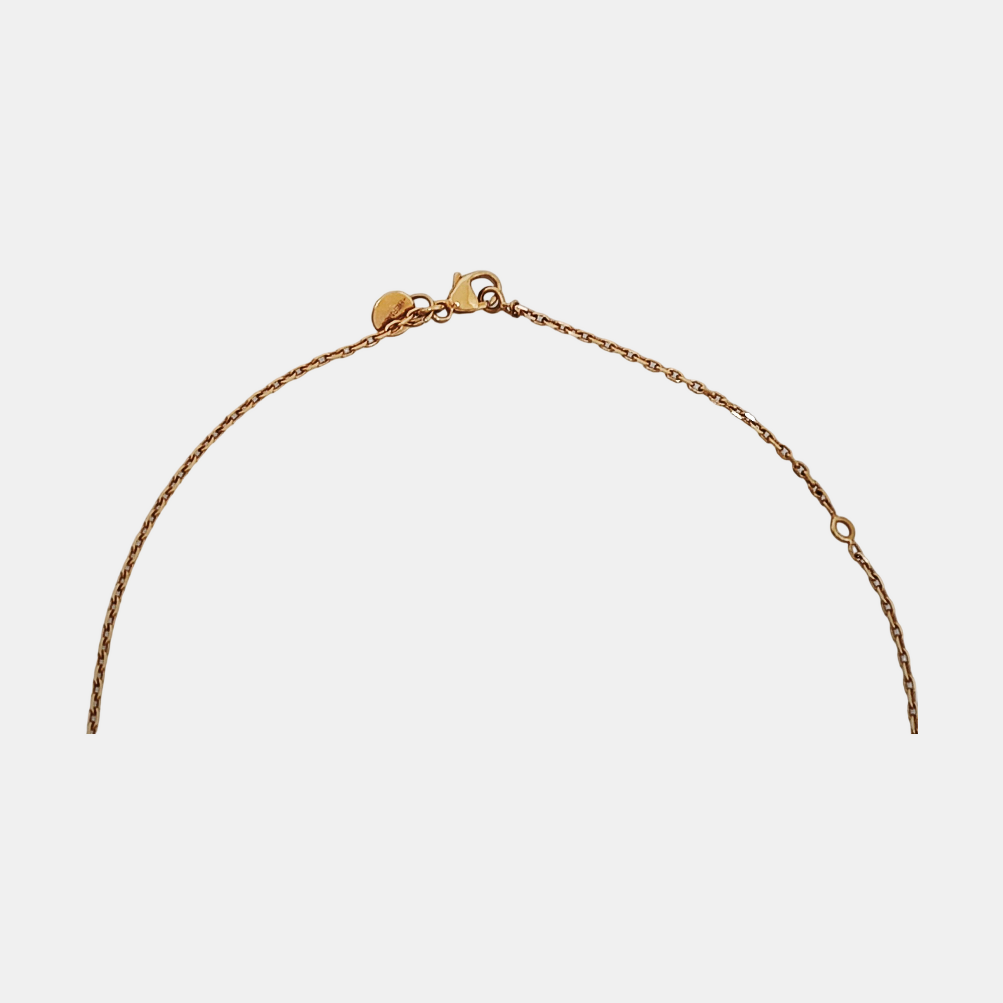 As De Coeur Metal Rose Gold Necklace