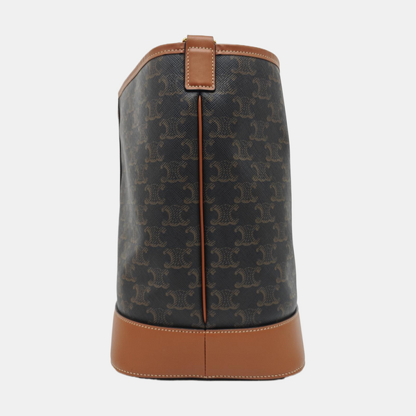 TRIOMPHE CANVAS Medium Coated Canvas Brown