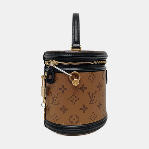 CANNES PM Monogram Coated Canvas Brown
