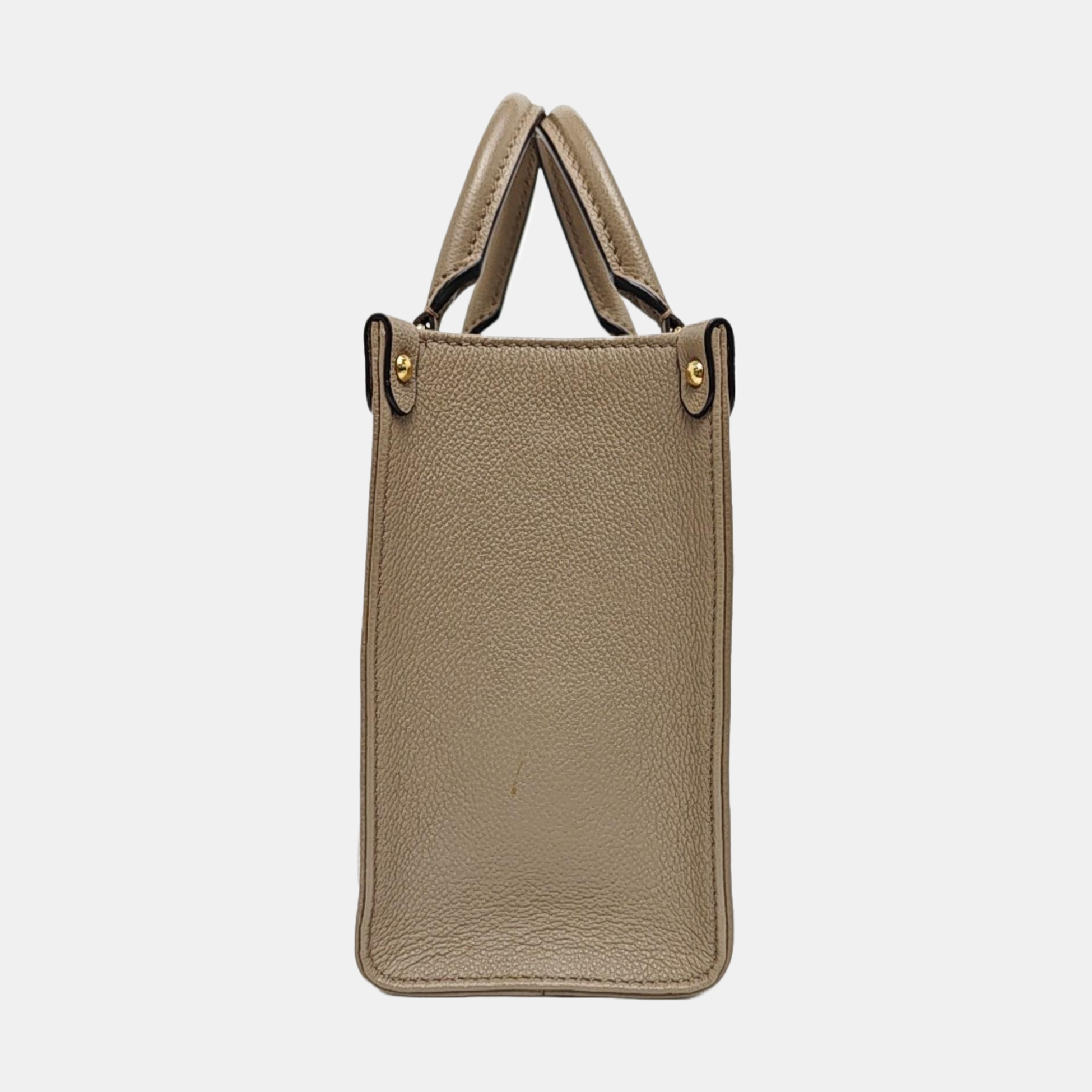 ONTHEGO PM Monogram Calfskin Gray