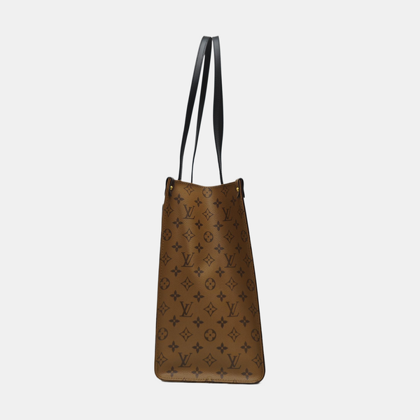 ONTHEGO GM Monogram Coated Canvas Brown