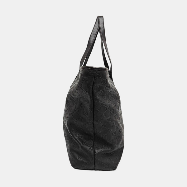 GG Imprime Monogram Calfskin Black