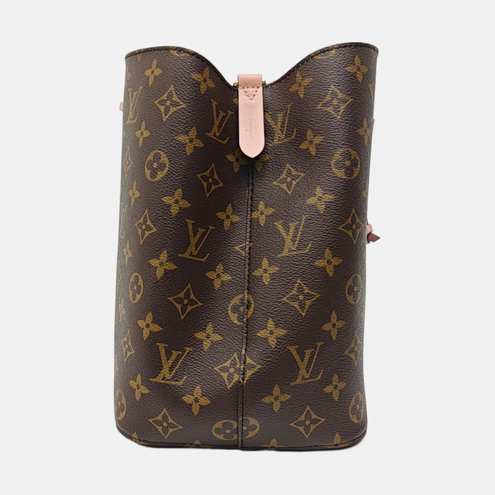 NÉONOÉ MM Monogram Coated Canvas Brown