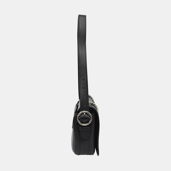 Calfskin Shoulder Bag Black