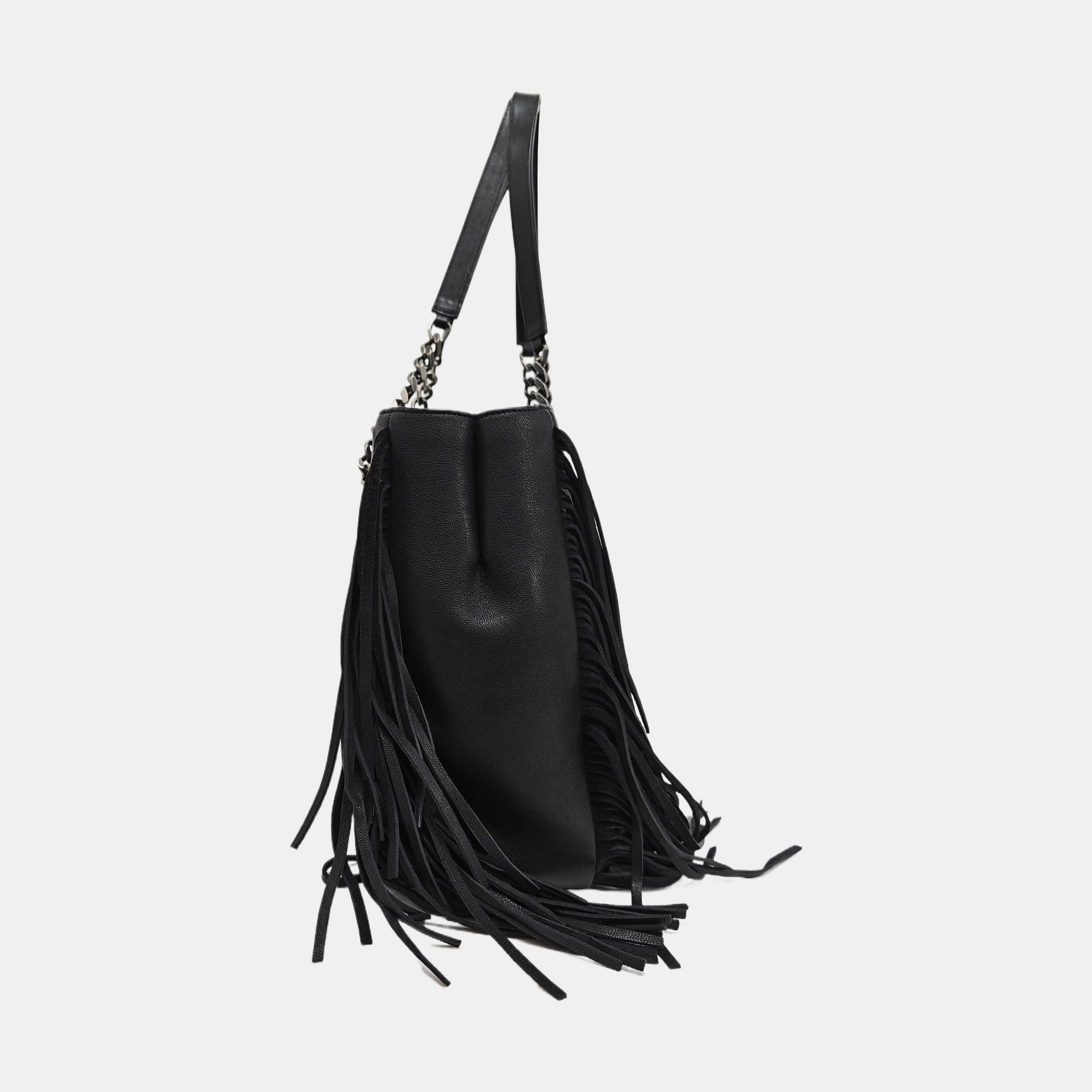 Calfskin Tote Bag Black