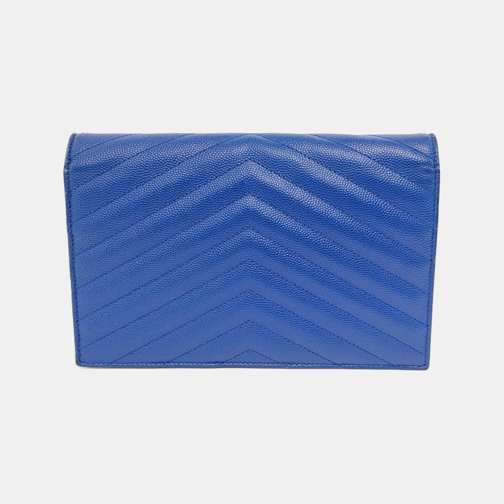 MONOGRAM WOC Chevron, Quilted Calfskin Blue