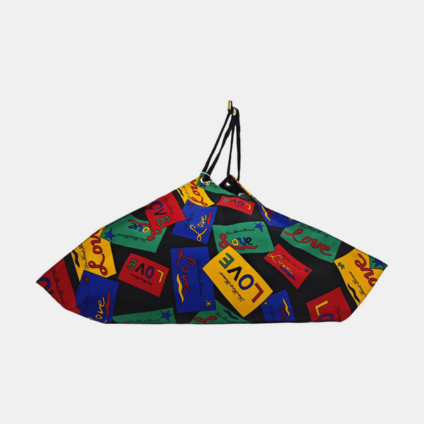 Nylon Top Handle Bag Multicolor
