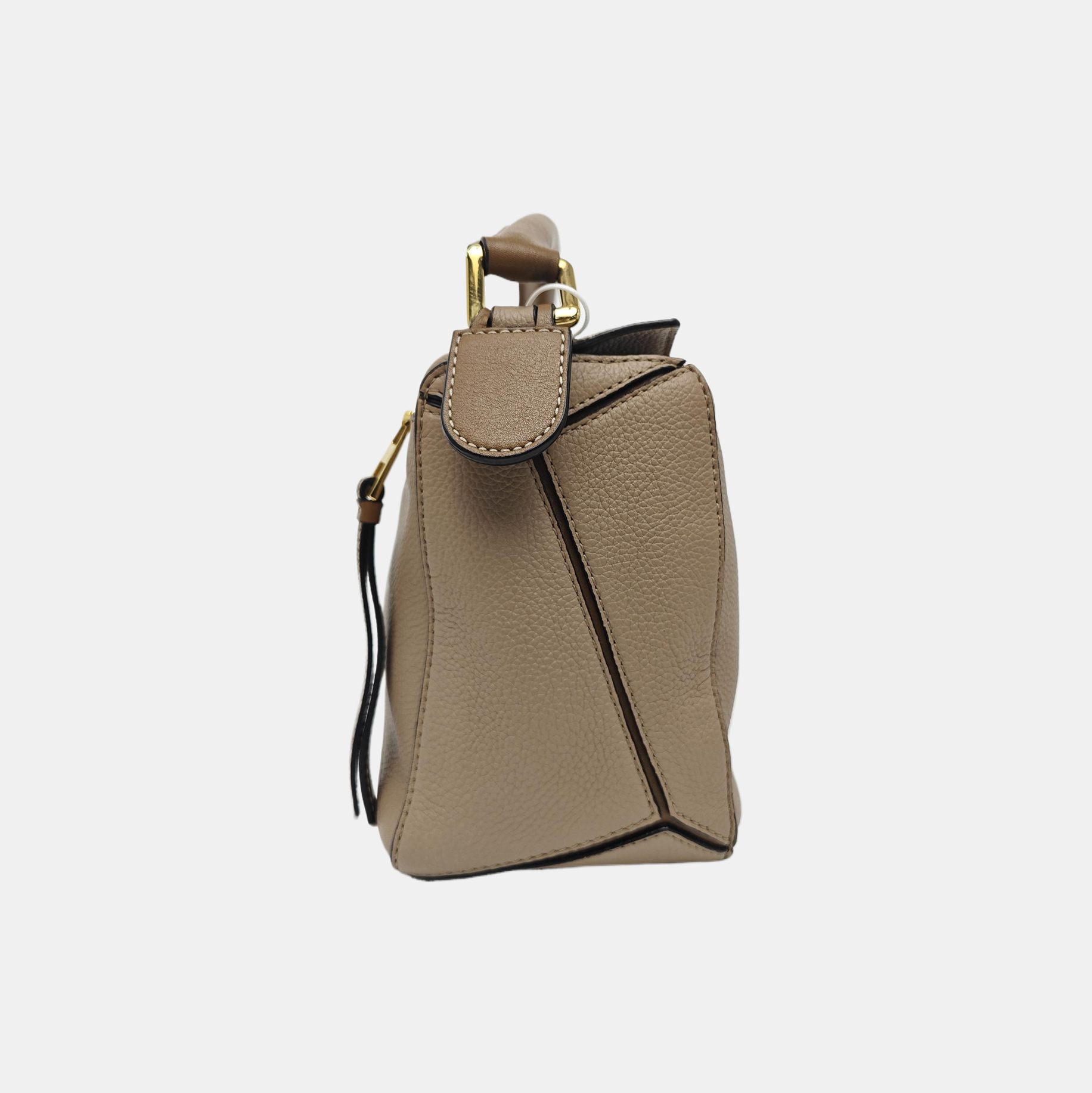 Puzzle Small Calfskin Beige