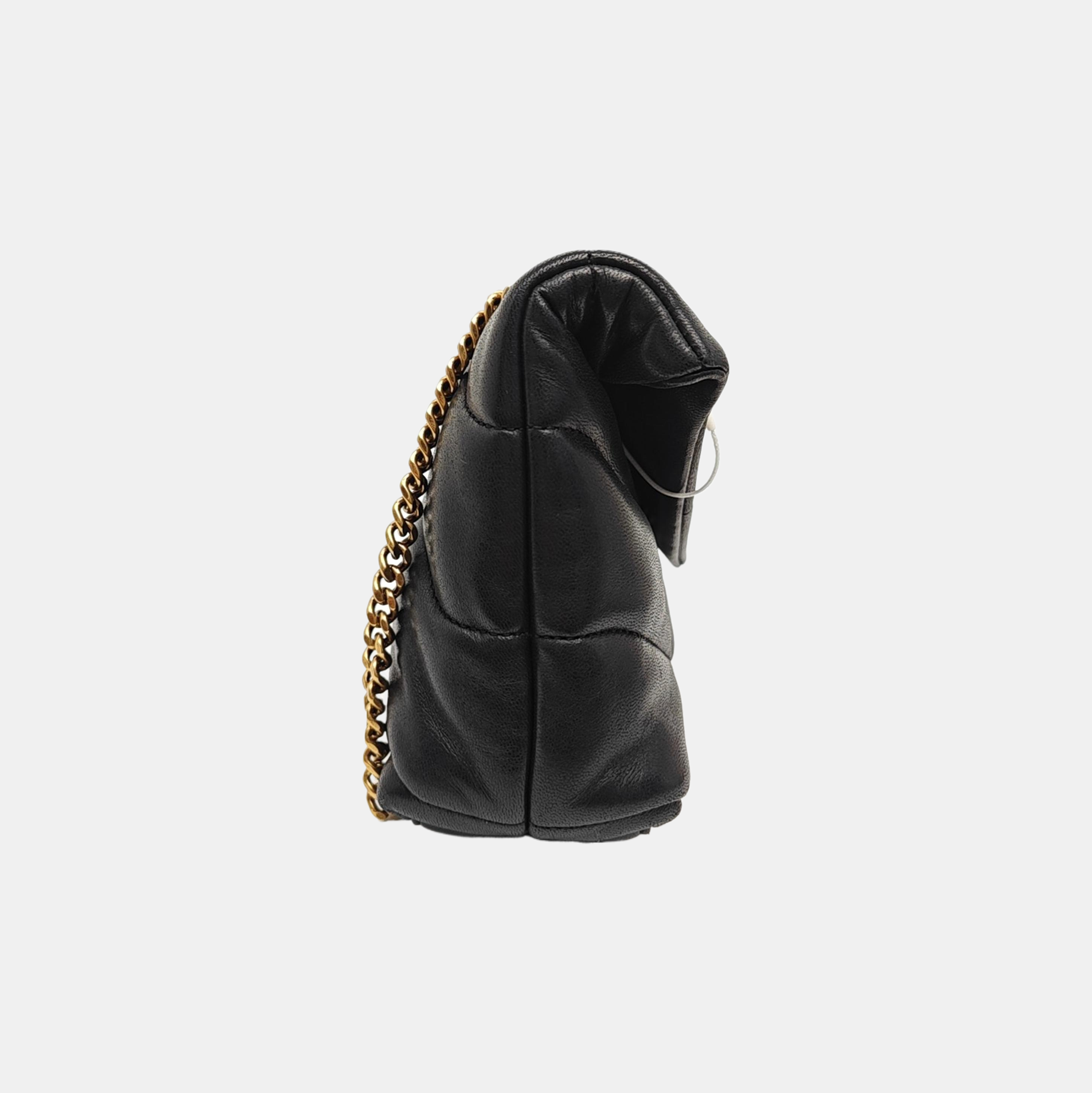 PUFFER Small Quilted Lambskin Black