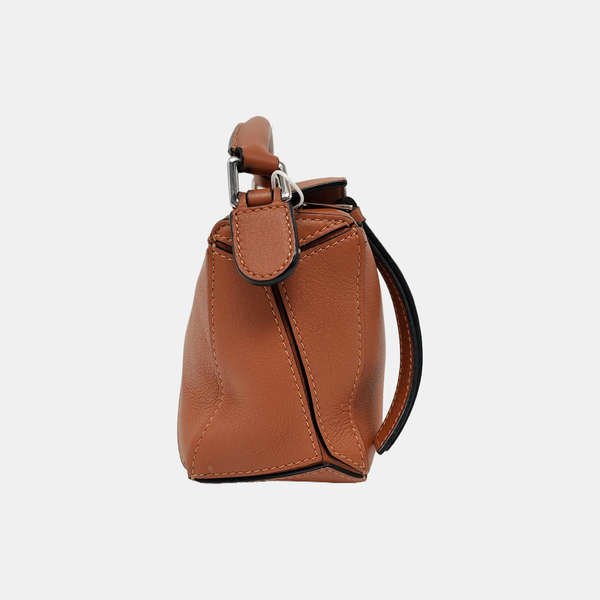 Puzzle Mini Calfskin Brown