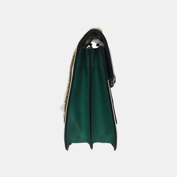 SERPENTI FOREVER Medium Calfskin Green