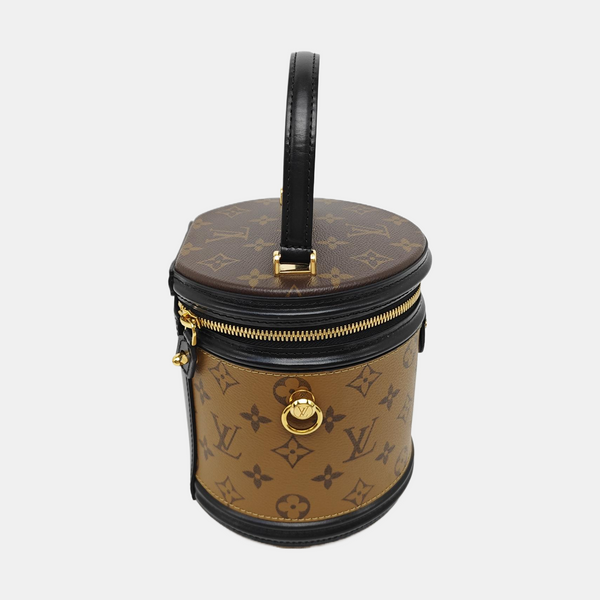 CANNES PM Monogram Coated Canvas Brown