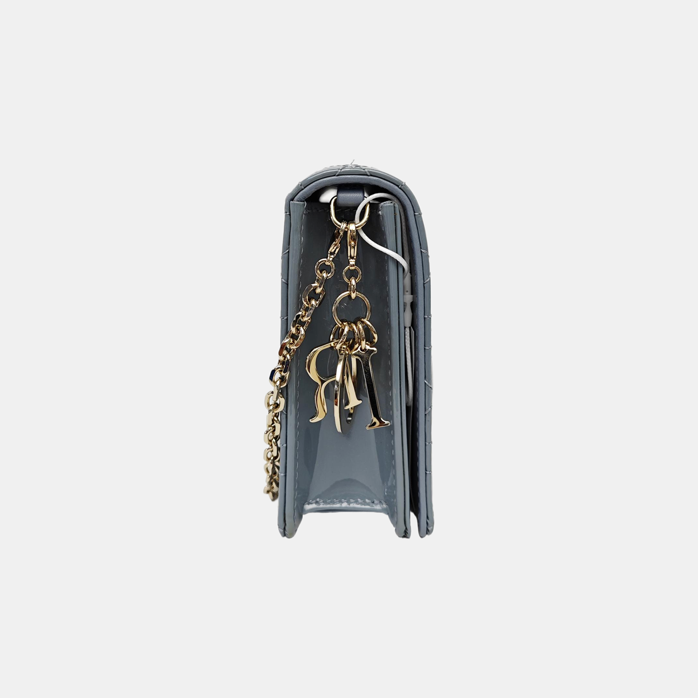 Lady Dior Small Cannage Calfskin Blue