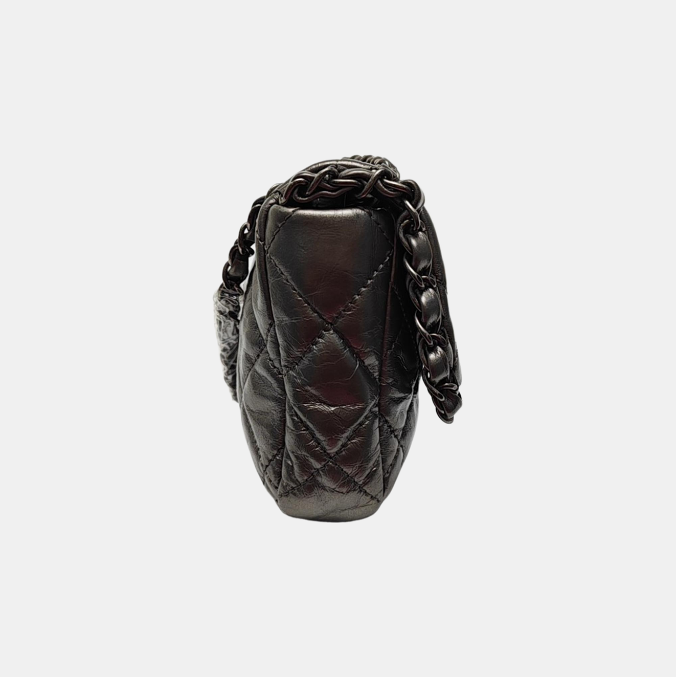 Quilted Calfskin Silver