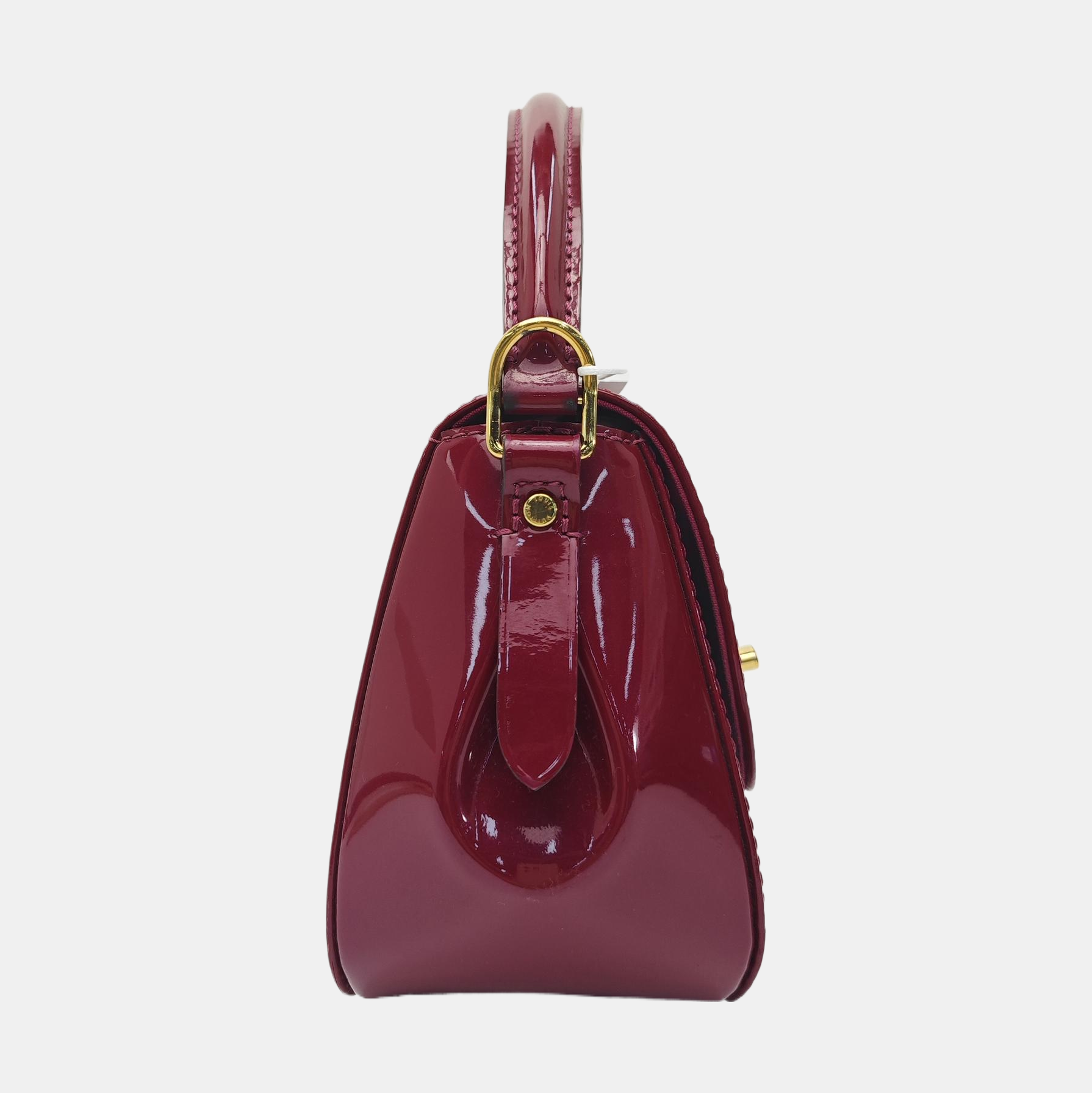 PASADENA PM Monogram Patent Leather Red