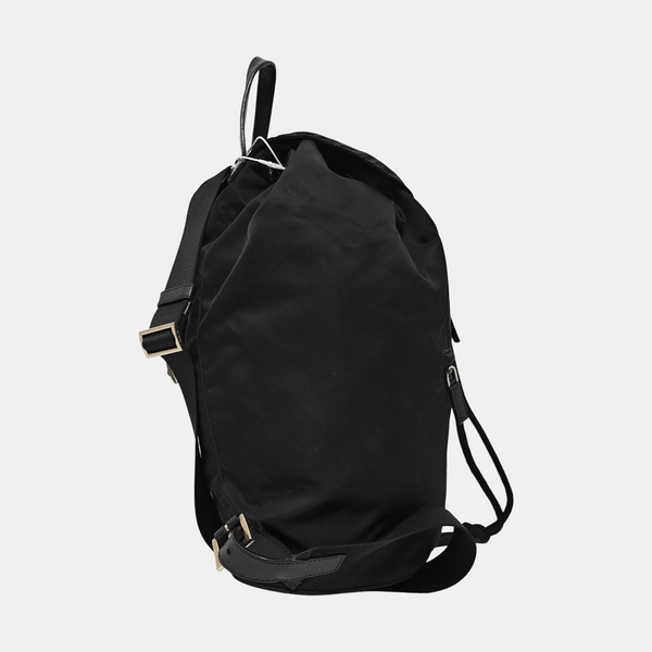 Nylon Backpack Black