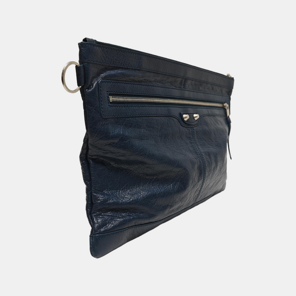 Classic City Medium Lambskin Blue