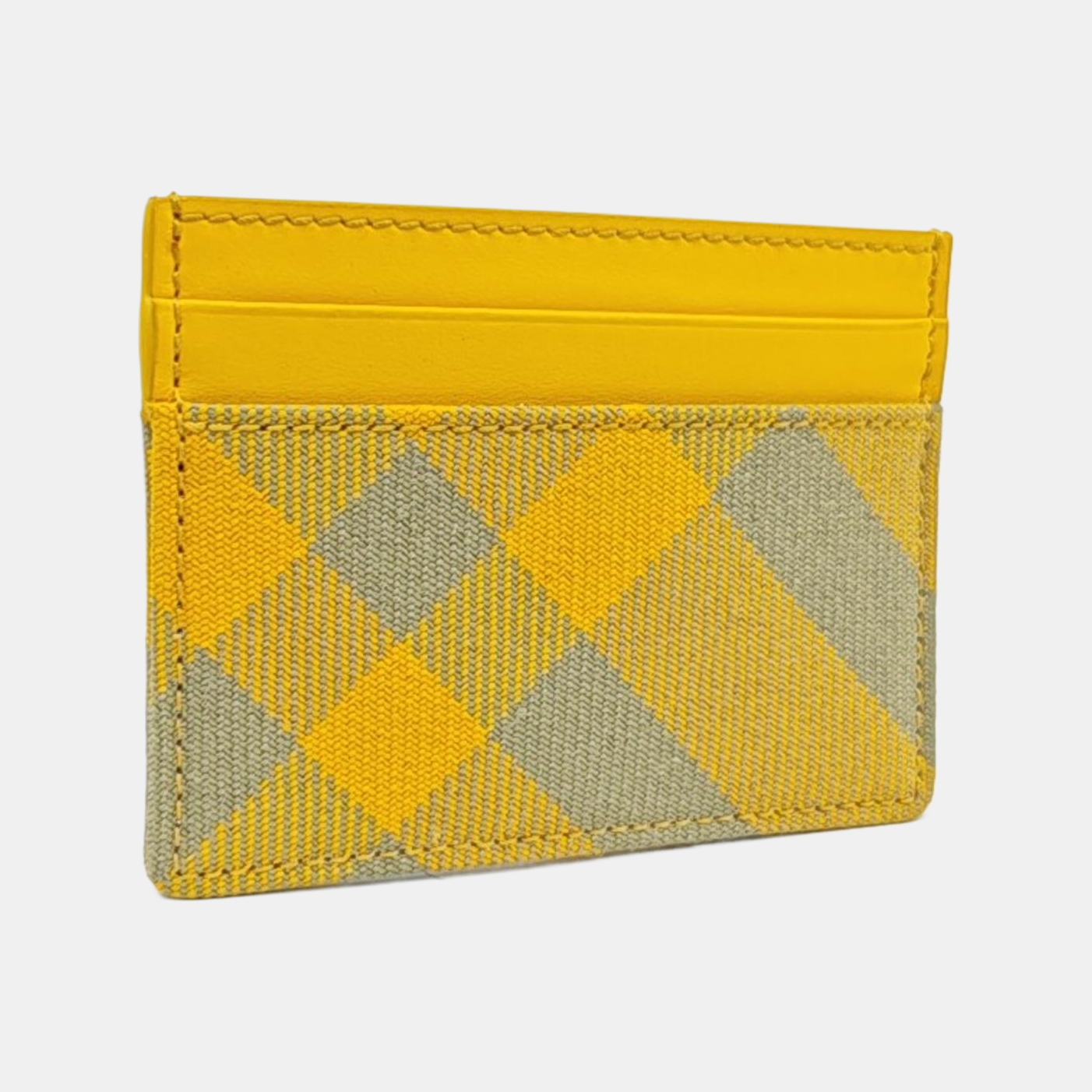 Canvas Card Holder Yellow