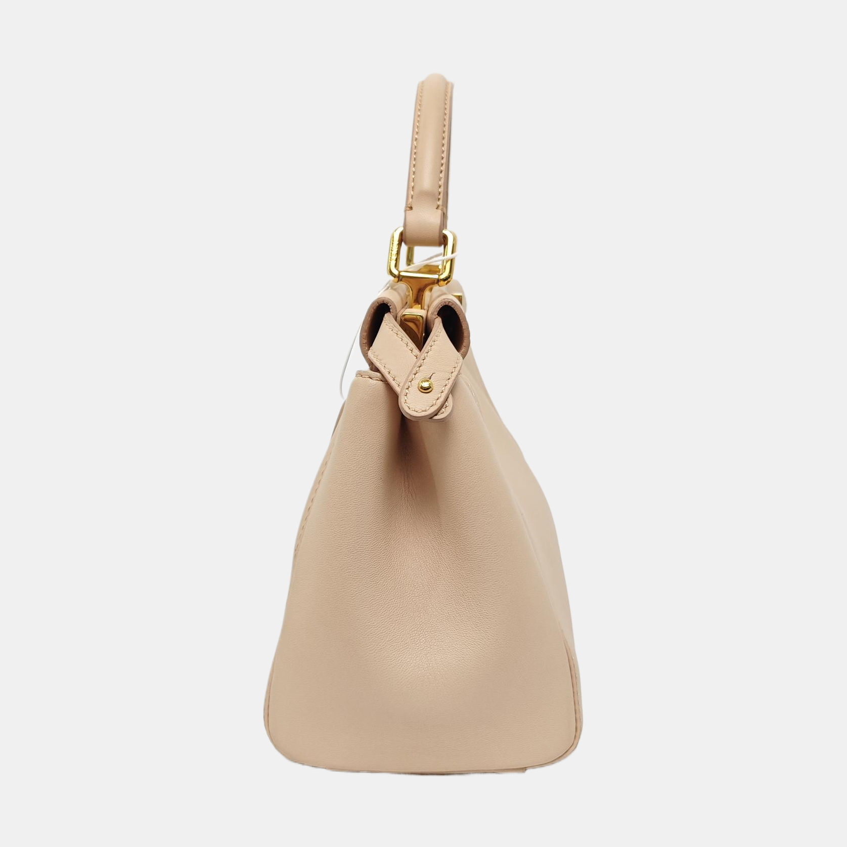 Peekaboo Mini Lambskin Beige